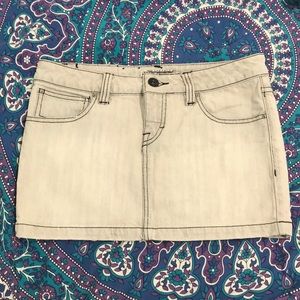 Vintage Volcom jean skirt!
